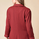 Blaze Of Glory Textured Blazer