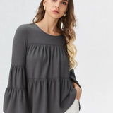 Tiers To You Woven Top