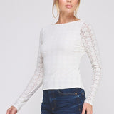 Total Texture Blouse Top