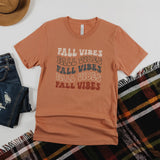 Fall Vibes Repeat Graphic Tee