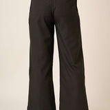 Deep Pleated Wide Leg Pant