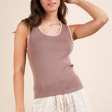 Blanket Style Sleeveless Sweater