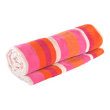 Velour Stripe Beach Towel