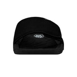 HEY DUDE Men's Phoenix Basic Knit Slide (Black)