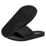 HEY DUDE Men's Phoenix Basic Knit Slide (Grey)