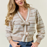 Bow Tie Short Cardi