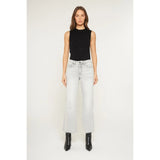 Alivia Mid Rise Wide Leg Jean (Mica Denim)