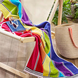Nautical Stripe Beach Towel