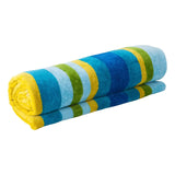 Velour Stripe Beach Towel
