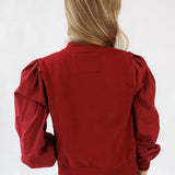 Hybrid Zip-up Bomber Jacket