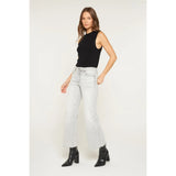 Alivia Mid Rise Wide Leg Jean (Mica Denim)