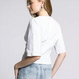 Darted Twain Tee