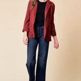 Blaze Of Glory Textured Blazer