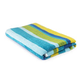 Velour Stripe Beach Towel