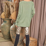 Solid Comfort Knit Top