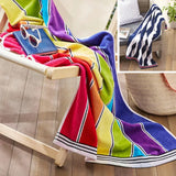 Nautical Stripe Beach Towel