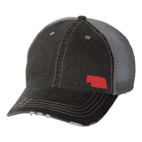 Nebraska Embroidered Trucker Hat