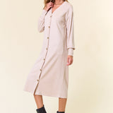 Button Down Cardigan Dress