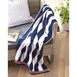 Nautical Stripe Beach Towel
