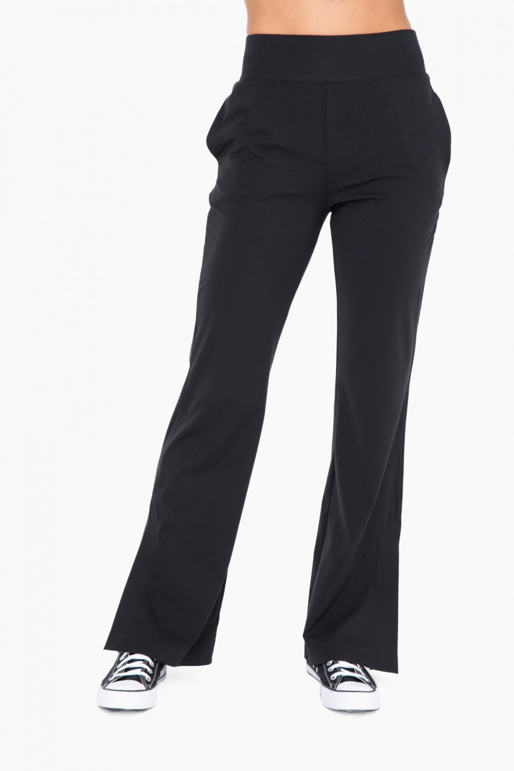 Mono b Black Active Pants Size XL - 47% off