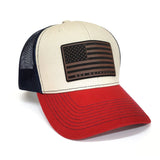 BUX Flag Leather Patch Cap