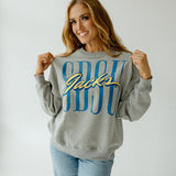 SDSU Strap Stretch Oversized Sweatshirt