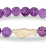 Fahlo Glide Seal Tracking Bracelet (Coral Reef Violet)