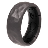 GROOVE LIFE® Zues Edge Hammered Gun Metal