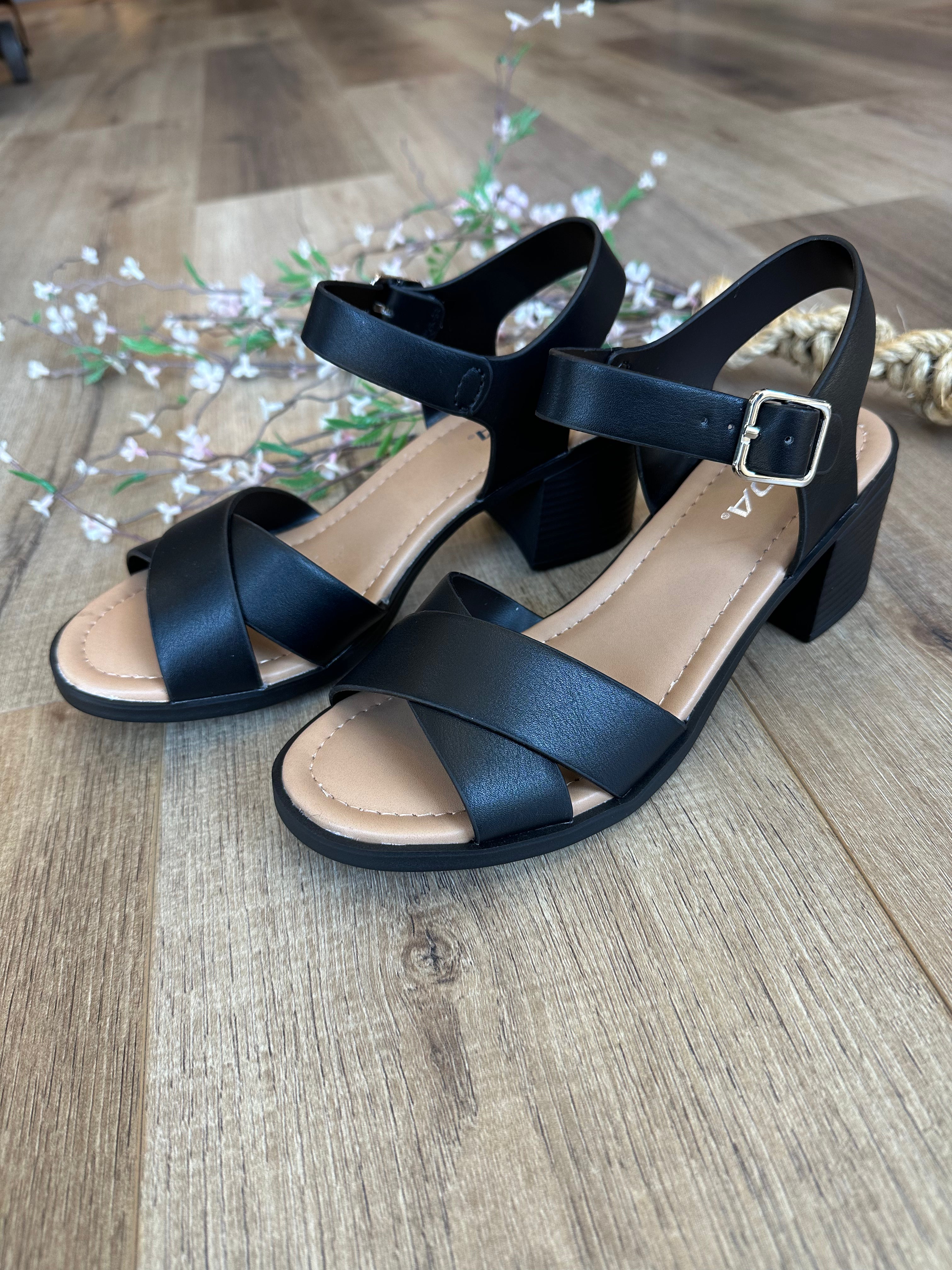 Hereby Dress Sandal (SODA) 7.5 / Black Hereby Dress Sandal (SODA) 7.5 / Black