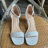 "Crete" Pearl Dress Sandal