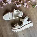 Jony Velcro Platform Sandal (MIA)
