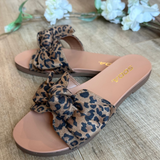 Writer Bow Slip On Sandal