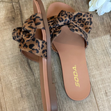 Writer Bow Slip On Sandal