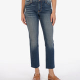 Reese High Rise Ankle Straight Jean (KUT From The Kloth)