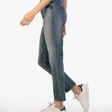 Reese High Rise Ankle Straight Jean (KUT From The Kloth)