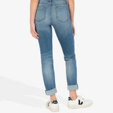 Catherine Mid Rise Boyfriend Jean (KUT)