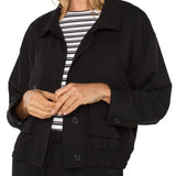 Cinch Hem Utility Jacket (Liverpool)