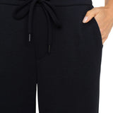 Pull On Wide Leg Crop Trouser (Liverpool)