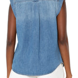 Sleeveless Shirt w/Pockets