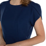 Tulip Sleeve Sheath Dress (Liverpool)