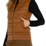 Sleeveless Quilted Sweater Vest (Liverpool)