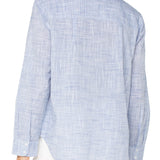Banded Collar Button Front Shirt (Liverpool)