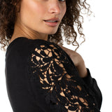 Lace Inset Sweater (Liverpool)