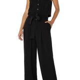 Sleeveless Wide Leg Jumpsuit (Liverpool)