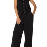 Sleeveless Wide Leg Jumpsuit (Liverpool)