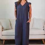 Airflow Wide Leg Jumpsuit