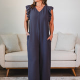 Airflow Wide Leg Jumpsuit