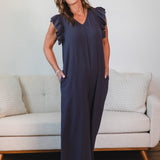Airflow Wide Leg Jumpsuit