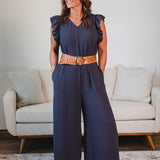 Airflow Wide Leg Jumpsuit