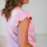 Ditzy Embroidered Sweater Top